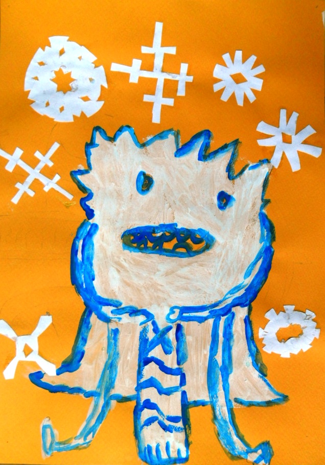 Zima - Dominik E., 2.b