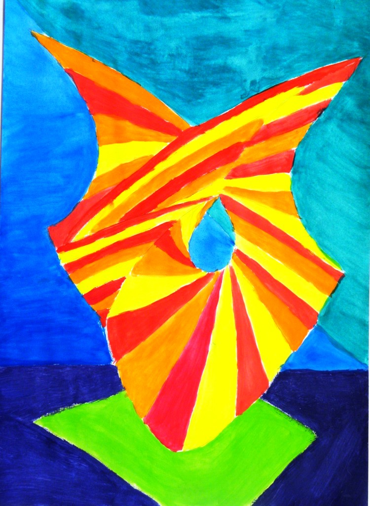 Prostorno djelovanje boje - Sara B., 8.a