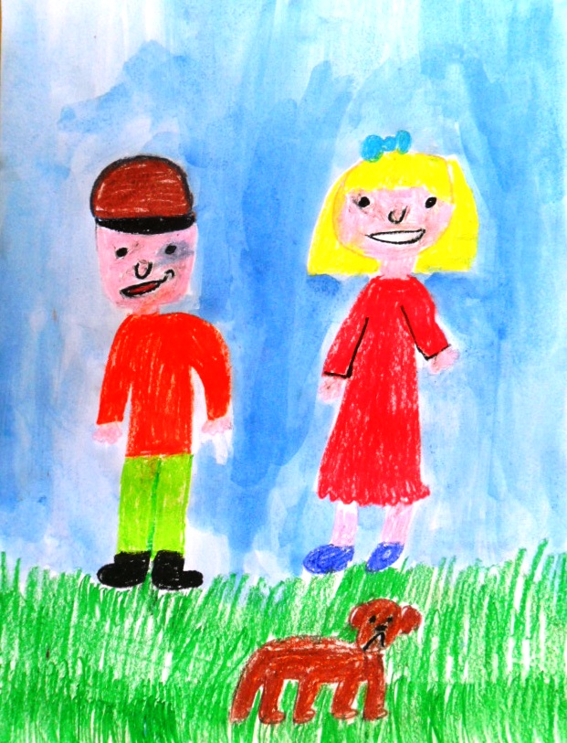 Ilustracija lektire: udnovate zgode egrta Hlapia - Klara 3.a