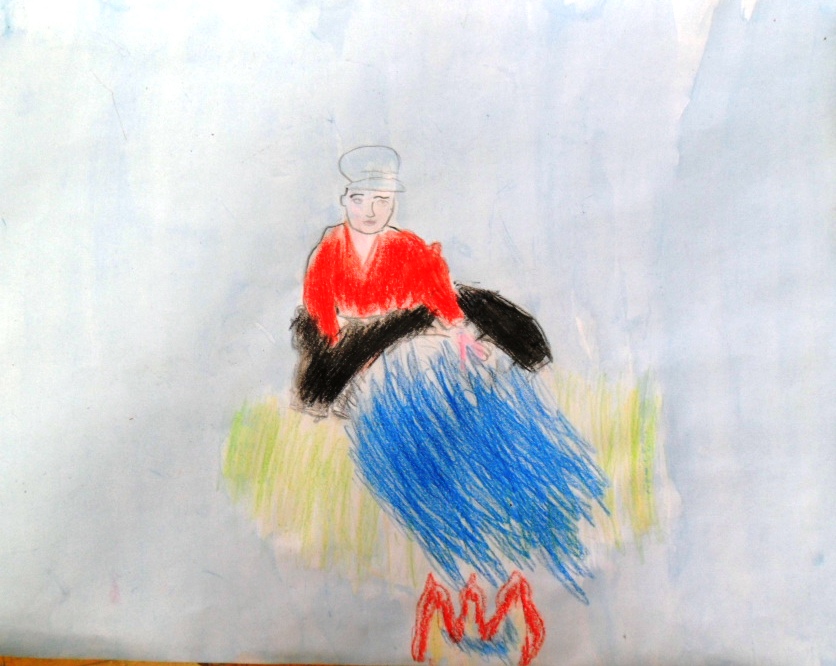 Ilustracija lektire: udnovate zgode egrta Hlapia - Nino 3.a