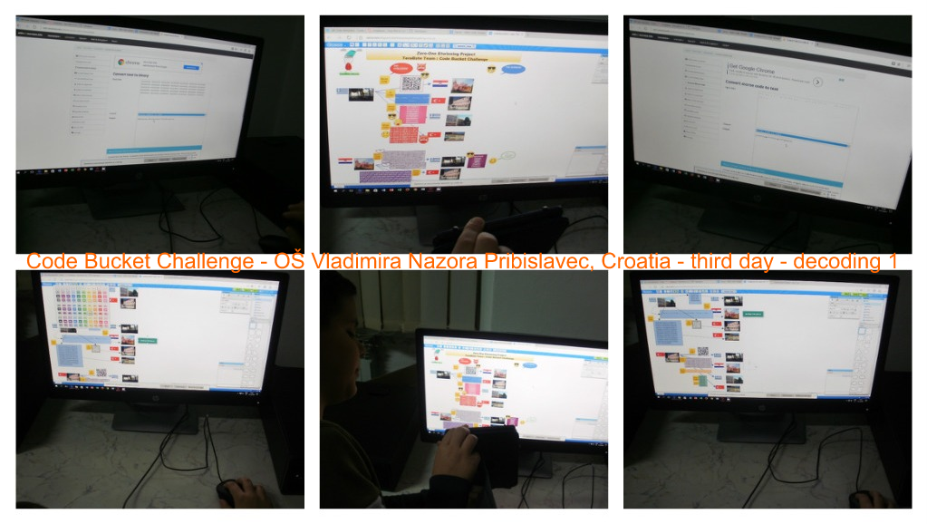 Code Bucket Challenge - eTwinning project Zero-One