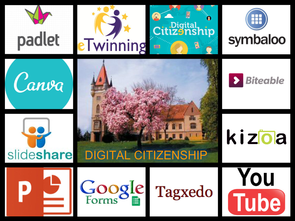 eTwinning project Digital Citizenship used tools