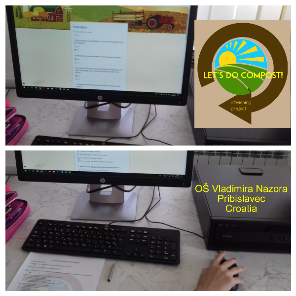 eTwinning projekt Let's do compost evaluacija