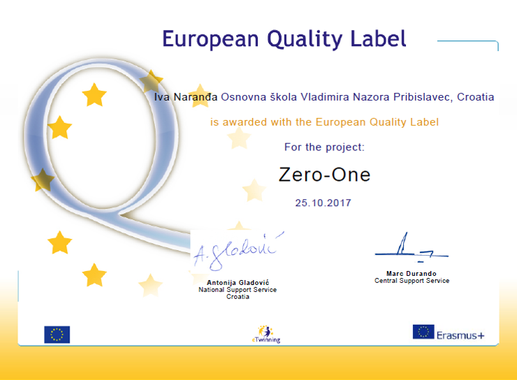 eTwinning EQL Zero-One