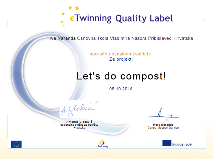 eTwinning QL Let's do compost!