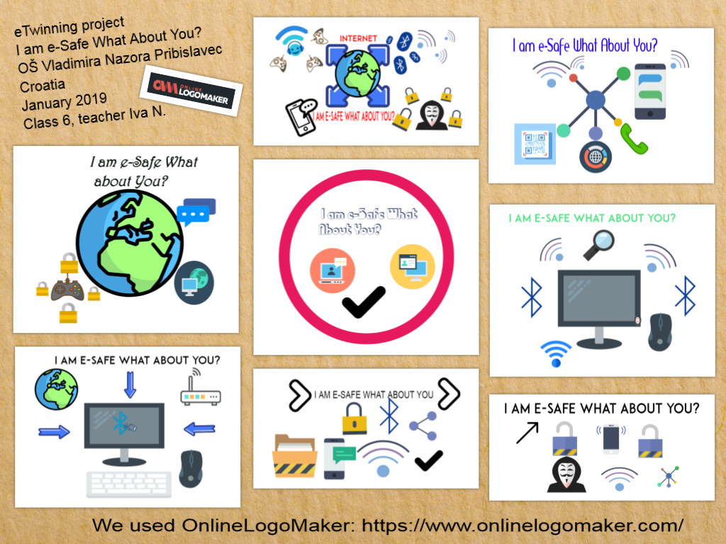 eTwinning projekt I am e-Safe What About You? - logo