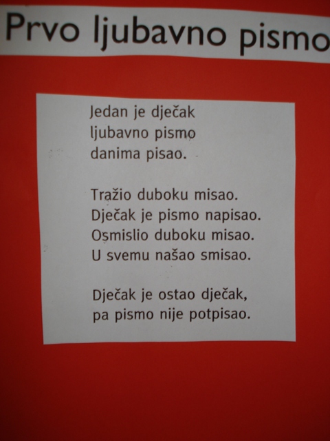PRVO LJUBAVNO PISMO