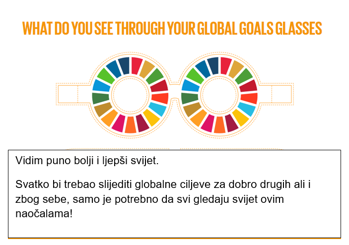 What do you see through your global goals glasses