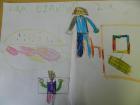 Naziv:Portret Pedagoginja I Njen Divovski Sendvi
Autor: Luka Oakovi 2 Razred