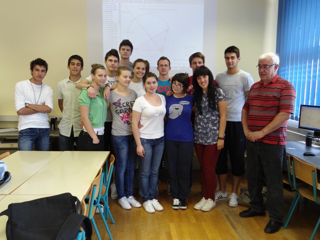 Sudionici teaja s mentorom prof. Milanom Kabiem