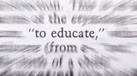 To educate