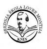 Srednja kola Lovre Montija, Knin