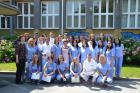 5.F1 S Ravnateljicom Maricom Marinkovic I Razrednicom Milkicom Vulic
